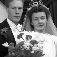 NY 000820 - Brudparet Ragnvald & Inga Johansson