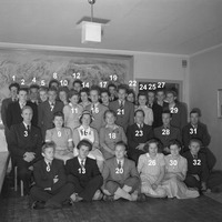 AS 00008.518b - Skolavslutning 1948 - Malgomajskolan i Laxbäcken
