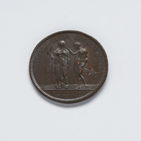 Svenska akademiens medalj 1827 över Carolus Wilhelm Scheele Chemicus