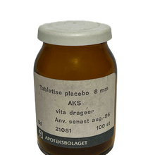 Tablettae Placebo 8Mm