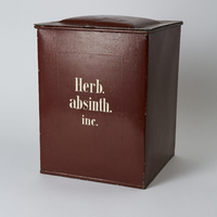 Drogkammarkärl, Herb. absinth. inc.