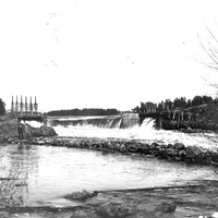 478-025 - Vårflod vid Östra fallet