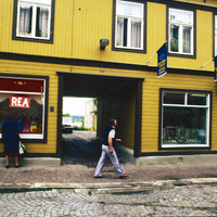 001-DiaPAF100 - Vy från Kungsgatan, Lindesberg