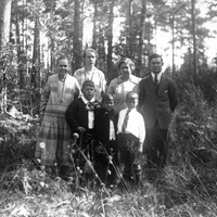 478-292 - Familjen Oskar Åberg med flera