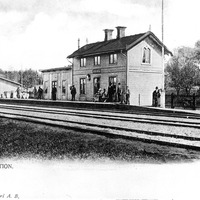 001-N0623 - Gusselby järnvägsstation