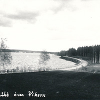 488-N2158 - Utsikt över sjön Vikern