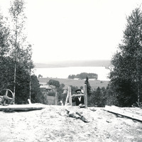 488-N0046 - Utsikt över sjön Usken