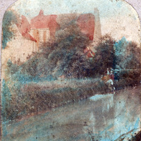 275-1525 - Hus vid kanal