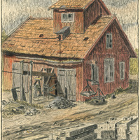 045-1843 - Kritteckning