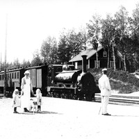 001-F1297 - Skogstorps järnvägsstation