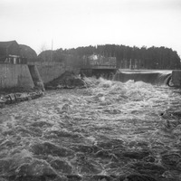478-024 - Vårflod vid Östra fallet