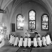 475-087 - Konfirmation i Lindesbergs kyrka