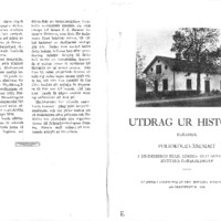 Utdrag ur historik rörande folkskoleväsendet i Lindesbergs stad, Lindes, och Guldsmedshyttans församlingar