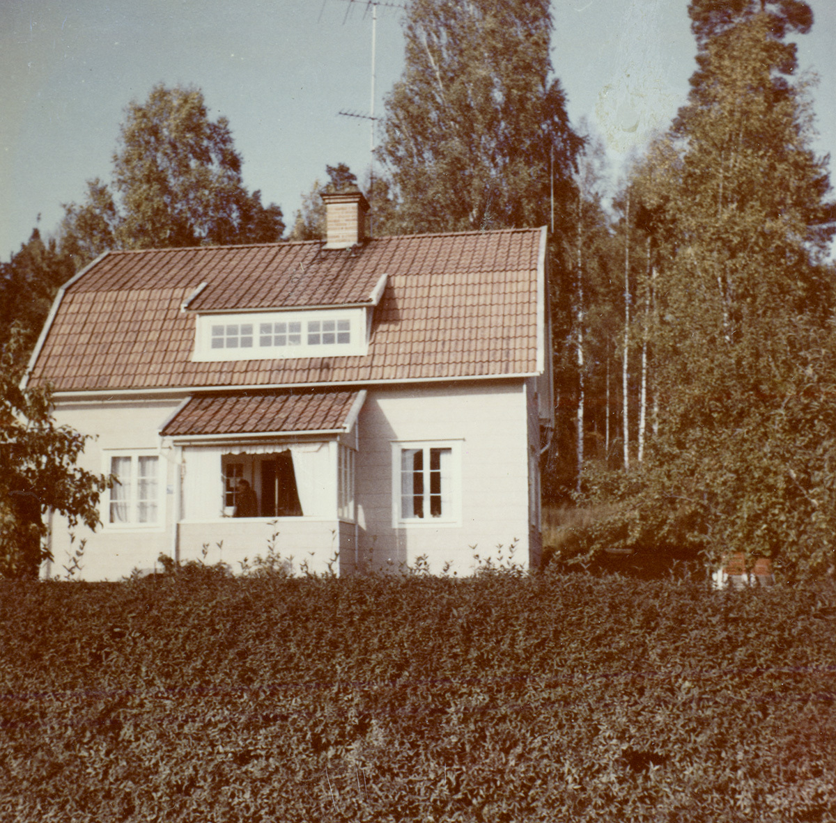 Huset i Ålberga som Lovisa Andersson lät bygga ...