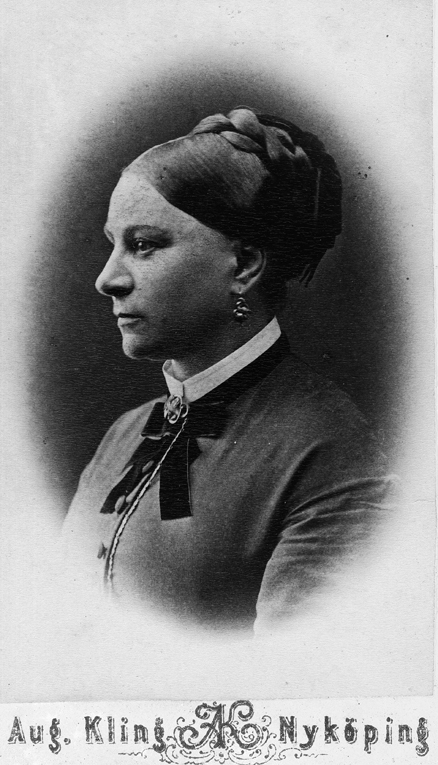 Fru Amalia Hellström född Arosenius (1831-1908)...