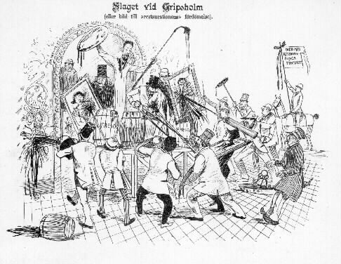 Slaget vid Gripsholm (Eller bild till restaurat...