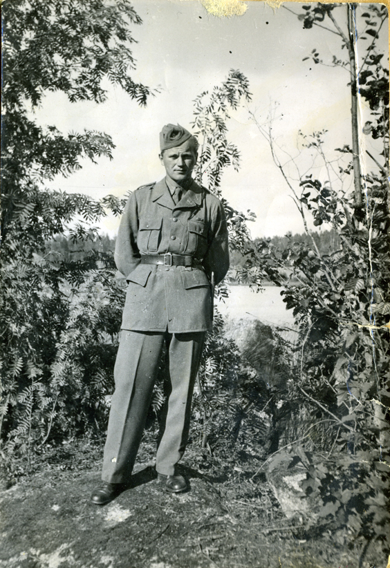 Paul Sjöström, minnen från andra världskriget