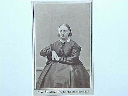 Prostdottern fröken Augusta Rosén (1836-1908) i...