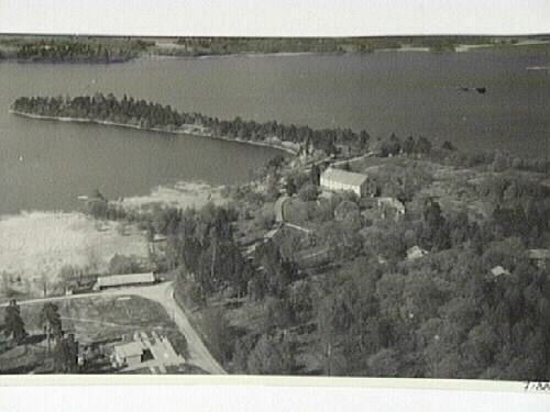 Grusåsen vid Sundbyholms slott i Sundby år 1949...