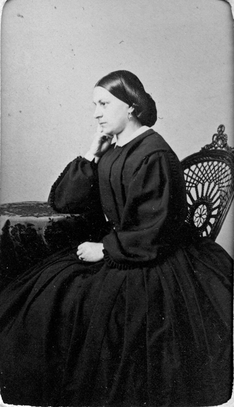 Fru Amalia Hellström född Arosenius (1831-1908)...