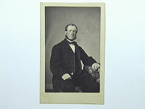 Färgare Henrik Löfvenius. Foto 1860-tal
