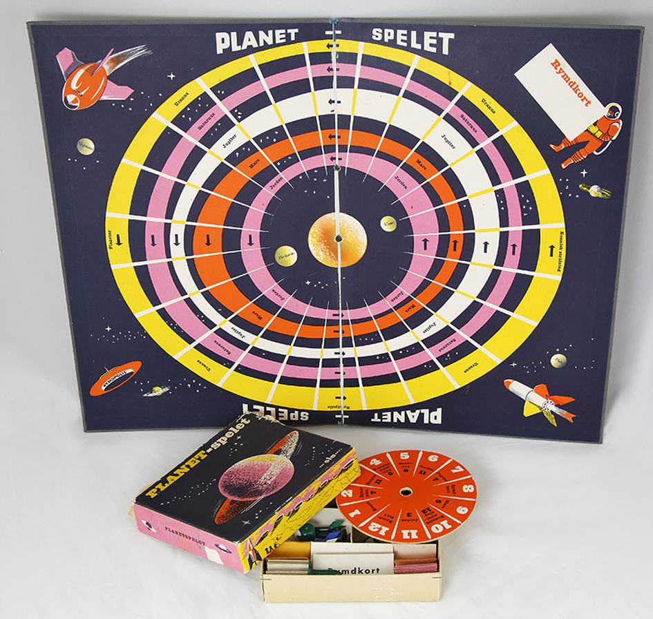 SLM 33449 1-2 - Planetspelet från 1960-talet