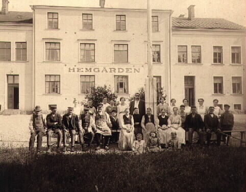 SLM R145-93-6 - Hemgårdens ålderdomshem i Nyköping år 1907
