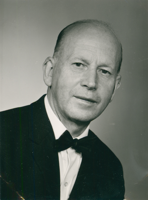 Bildhuggarmästare Fritz Johansson omkring 1960