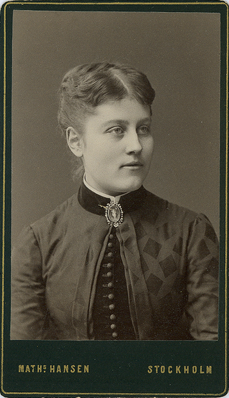 Fröken Ida Odelberg (f.1862). Foto 1890-tal