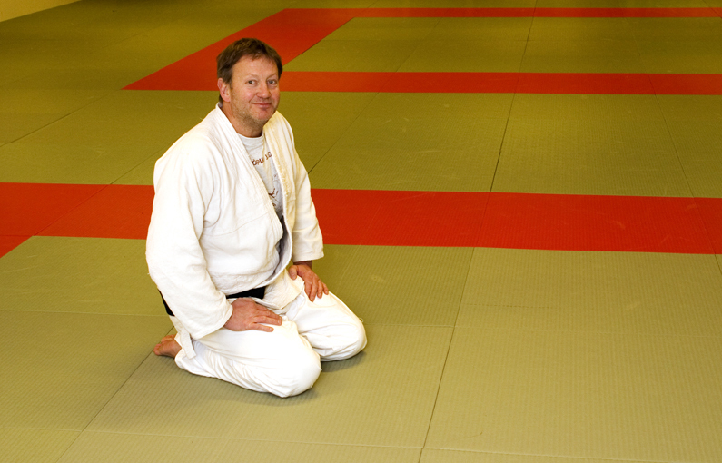 Michael Björnskär är judotränare i Nyköpings Ju...