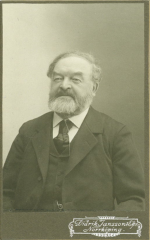 Herman Löfvenius (1835-1912). Foto omkring 1900...
