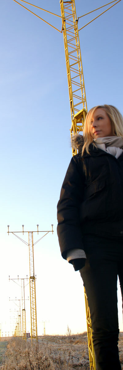 Hanna Walther, student i Nyköping, fotograferad...