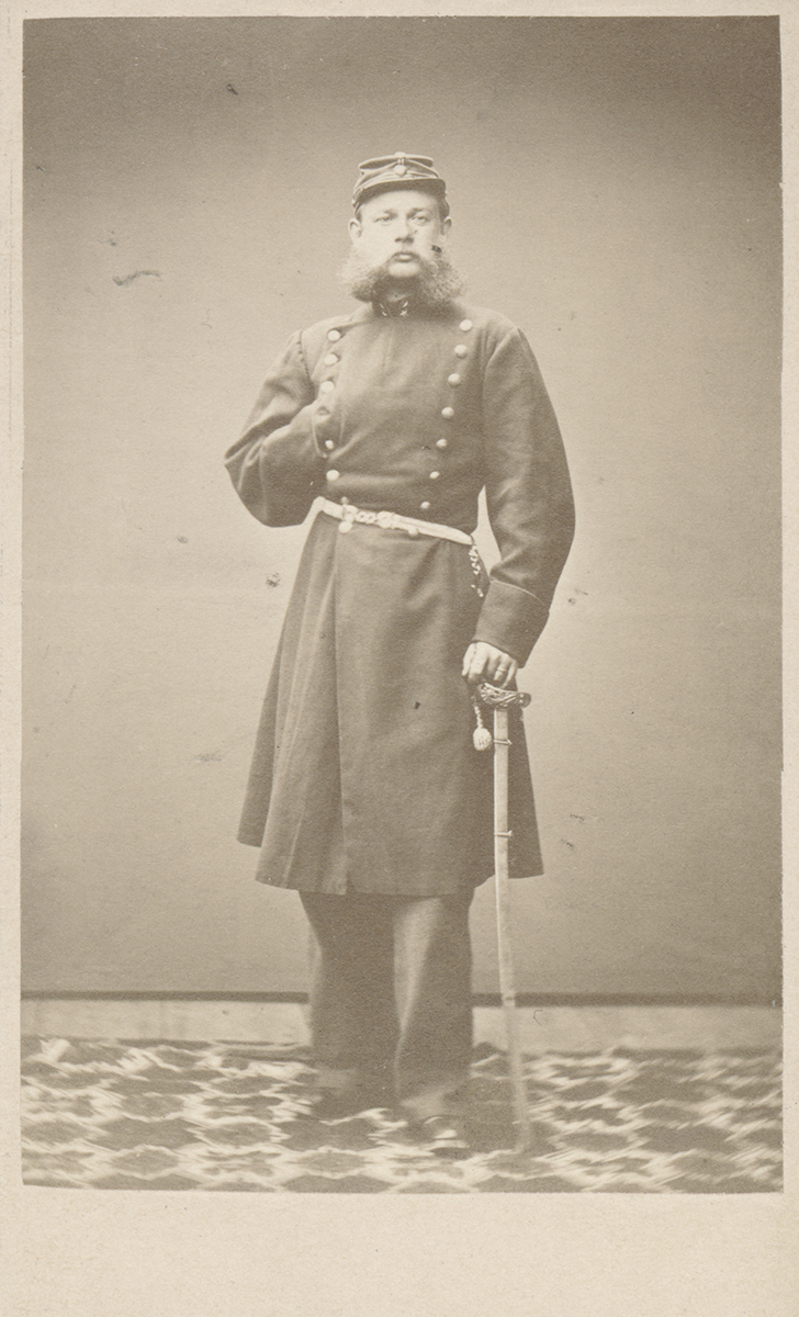 Kapten Petrus Fredrik von Celsing i militärunif...