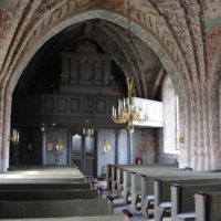 SLM D10-1035 - Vansö kyrka, interiör