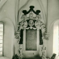 SLM A22-573 - Ryningska gravkoret, Sköldinge kyrka år 1962