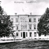 SLM M029518 - Gamla lasarettet i Nyköping, cirka 1900