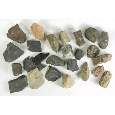 SLM 59332 - Bergart-, mineral-, och fossilsamling från Paulinska skolan i Strängnäs