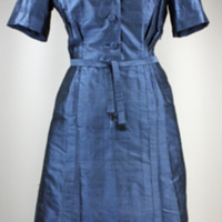 SLM 37200 - Karin Wohlins sidenklänning från 1960