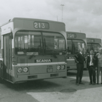 SLM SB13-948 - Bussarna överlämnades av Näckrosbuss personal till Estline
