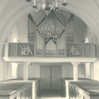 SLM P2015-847 - Orgelläktaren i Munka- Ljungby kyrka 1962