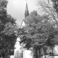 SLM M022330 - Alla Helgona kyrka i Nyköping, cirka 1909