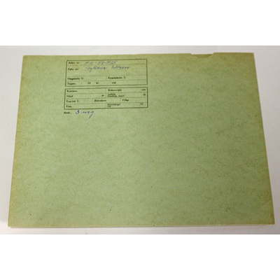 SLM 29201 42-55 - Gröna kuvert för negativ, F 11