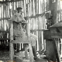 SLM FH0160 - Post-, telegraf och telefonstation i Ginnir, Etiopien 1930