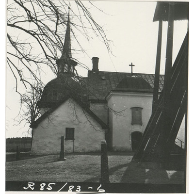 SLM R85-83-6 - Sakristians nordgavel, Bärbo kyrka