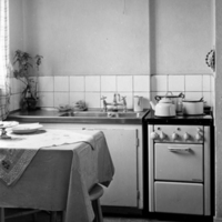 SLM R178-78-4 - Köket hos makarna Stråhle år 1945
