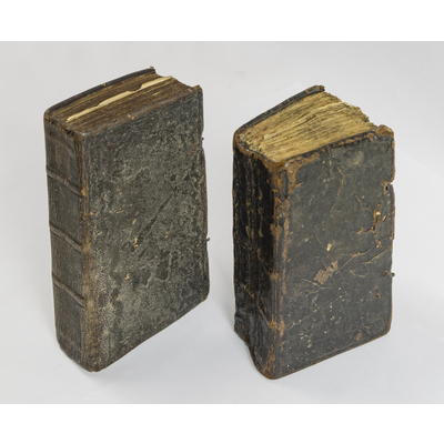 SLM 59402 1-2 - Två psalmböcker, 1700-tal