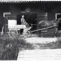SLM R39-02-1 - Trädgårdsvagnen på Björksund, 1920-tal