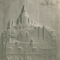 SLM P2015-767 - Relief, Katarina kyrka av Aron Sandberg och Fritz Johansson, 1930-tal