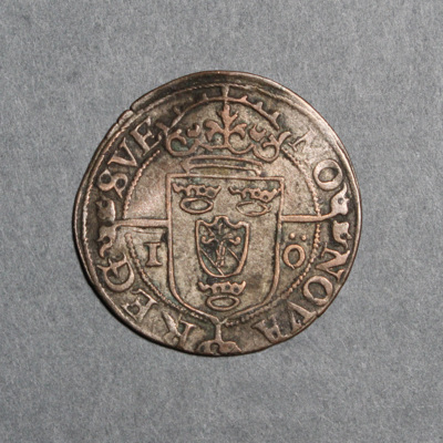 SLM 16811 - Mynt, 1 öre silvermynt 1596, Sigismund