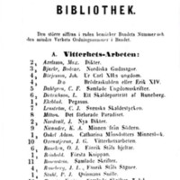 SLM M031309 - Katalog över Nyköpings arbetare-förenings bibliothek.